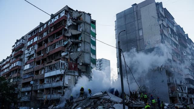 Russia pounds Ukraine's capital in massive air attack