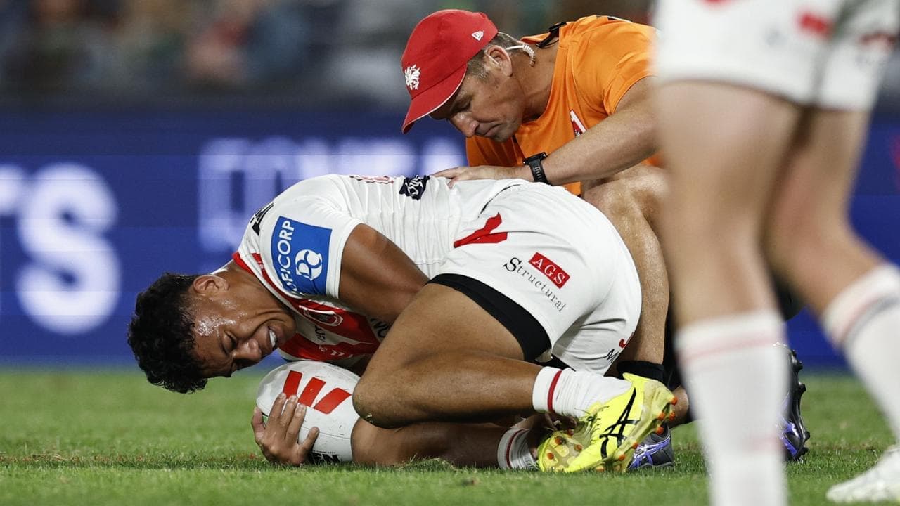 'Scary': Dragons winger felt like legs stopped working