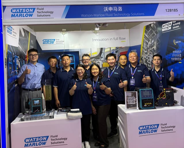 Watson-Marlow Showcases Advanced Fluid Path Solutions for Slurry Transfer in Battery Production at China International Battery Fair 2026