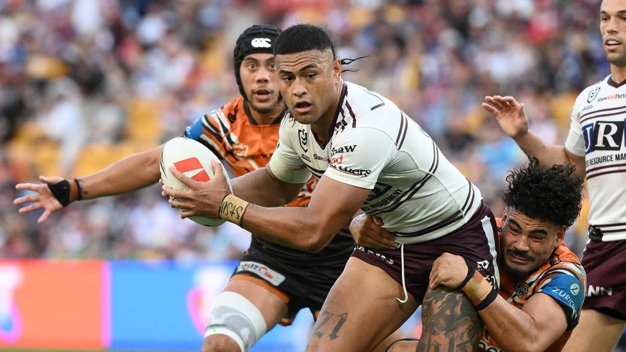 Holy Haumole: Manly forward runs riot in Blues trial