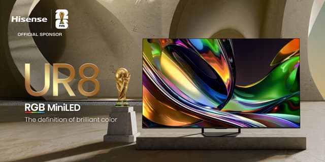 Hisense Introduces UR8 with Natural and Real Color, Bringing Next-Generation RGB MiniLED Technology to More Homes