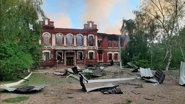 Ukraine drone attack on Luhansk dorm kills six: Russia