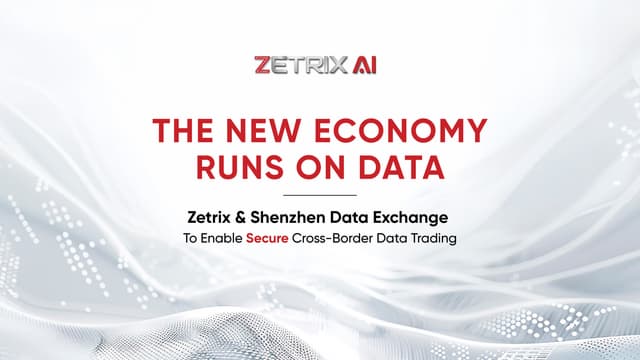 Zetrix AI, Shenzhen Data Exchange to Unlock Value of ASEAN-China Data Through Cross-Border Trading Platform