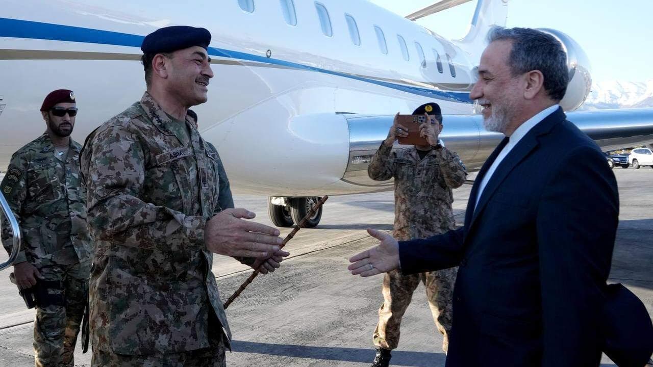 Pakistan military chief arrives in Iran for talks