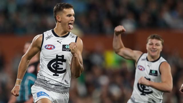 Captain Cripps stars as Carlton thump Port Adelaide