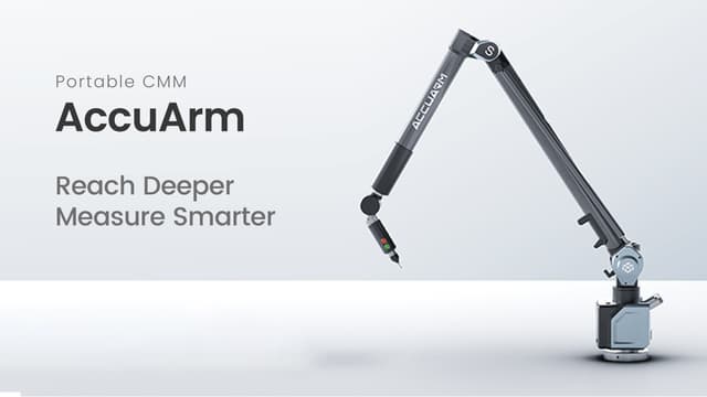 Reach Deeper, Measure Smarter: SCANOLOGY Launches AccuArm Portable CMM