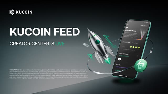 KuCoin Feed Launches 3.0 to Reward Active Participation and Creator Contributions