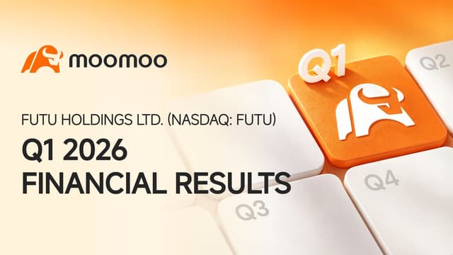 Moomoo's Parent Company Futu Releases Q1 2026 Results: Revenues up 25% YoY to US$746.9 million