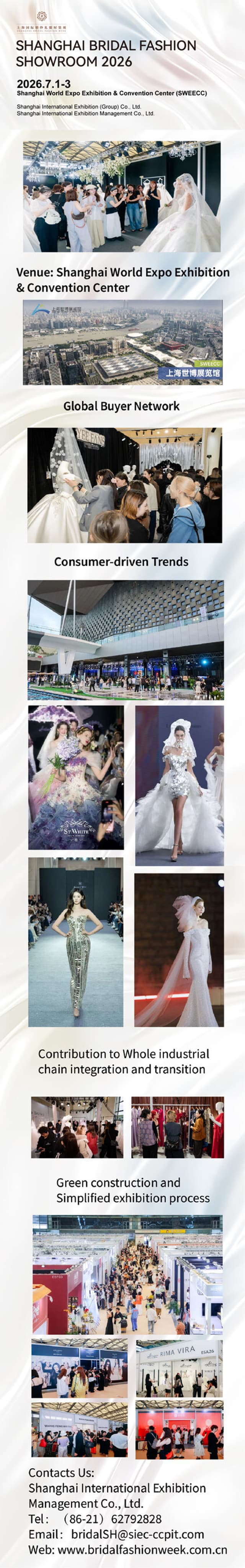 East Meets West: Shanghai Bridal Fashion Showroom 2026 Elevates the Bridal Industry with 25 Years of Heritage & Global Vision