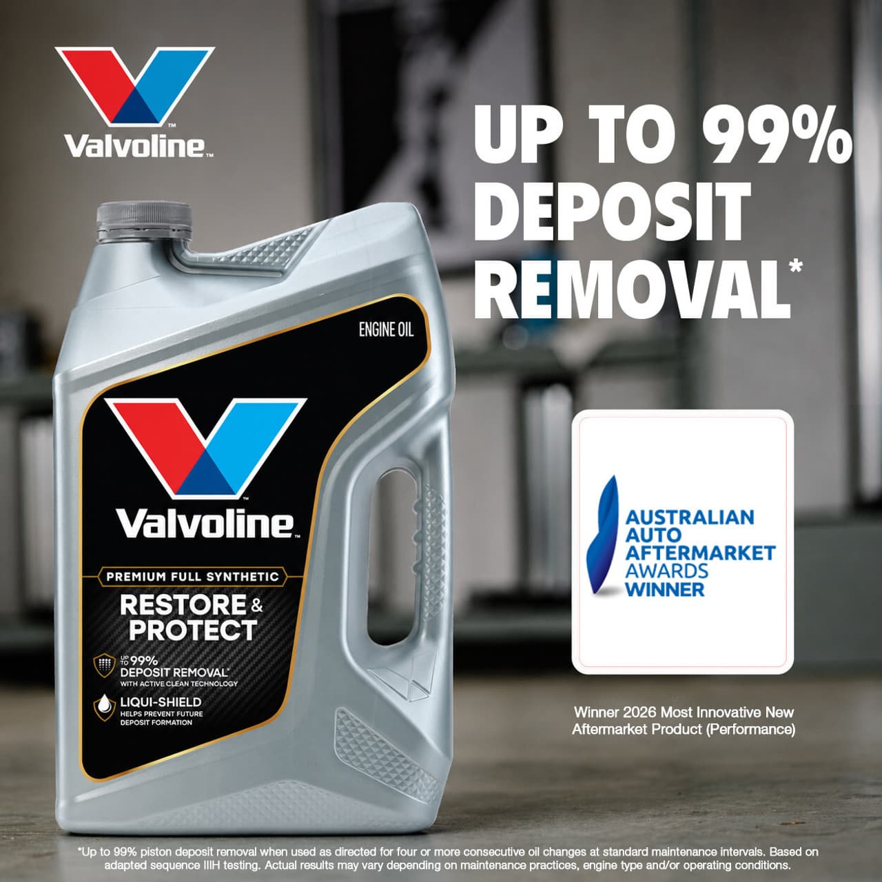 Valvoline™ Restore & Protect Awarded 2026 Most Innovative New Aftermarket Product (Performance)