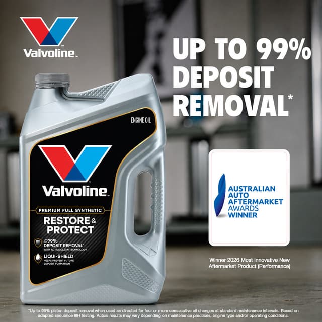 Valvoline™ Restore & Protect Awarded 2026 Most Innovative New Aftermarket Product (Performance)