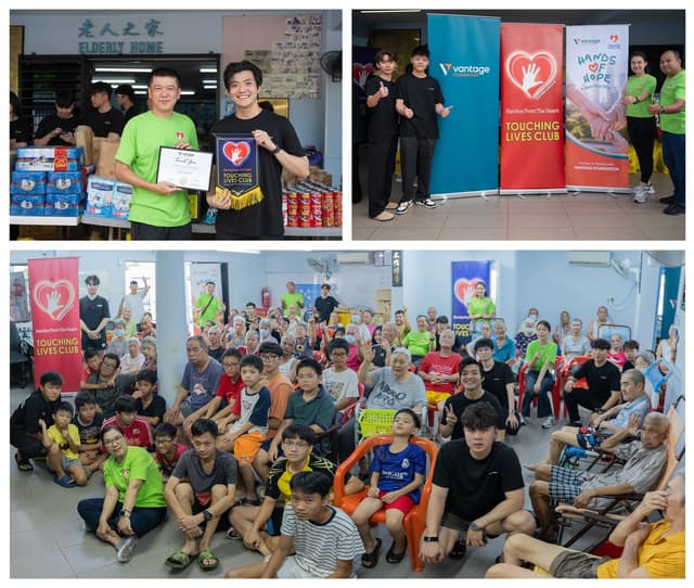 Vantage Foundation Brings Smiles and Support to Residents of Victory Old Folks Home in Malaysia