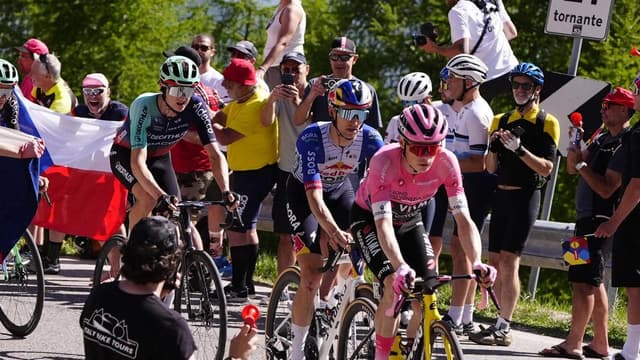 Aussie ace pedals onto Giro podium with two days to go