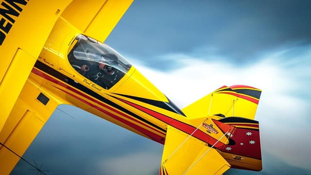 Flight of fancy as top pilot flips through the sky