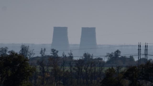 Drone hits Ukraine's Zaporizhzhia nuclear plant, report