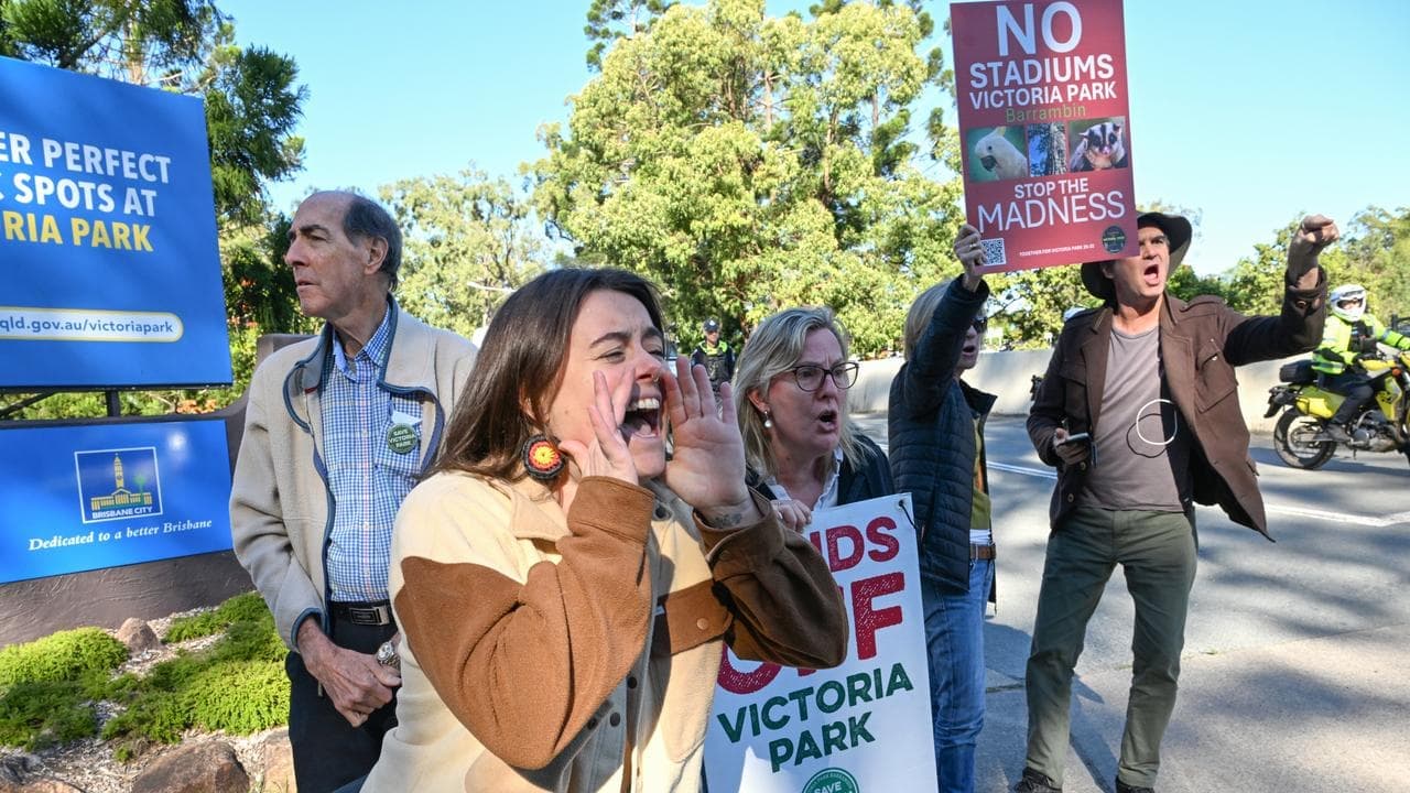 Game on: 2032 stadium work starts amid protests