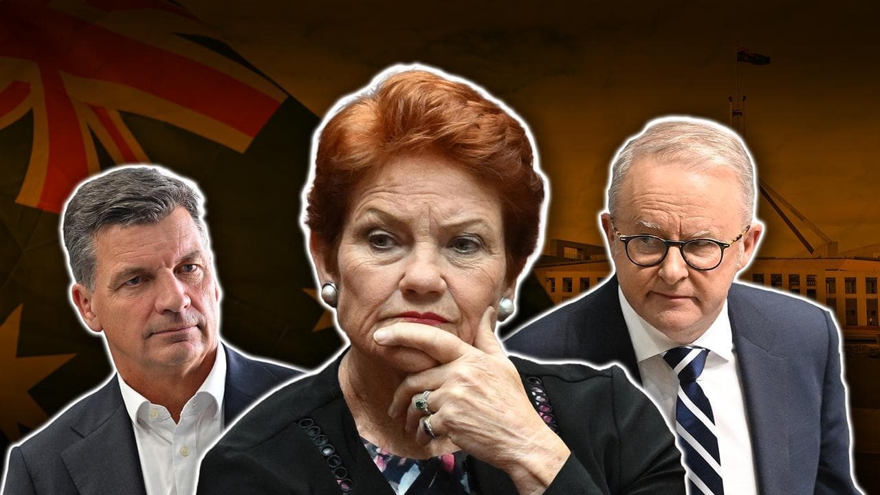 Hanson outlines plans for PM amid poll surge over Labor