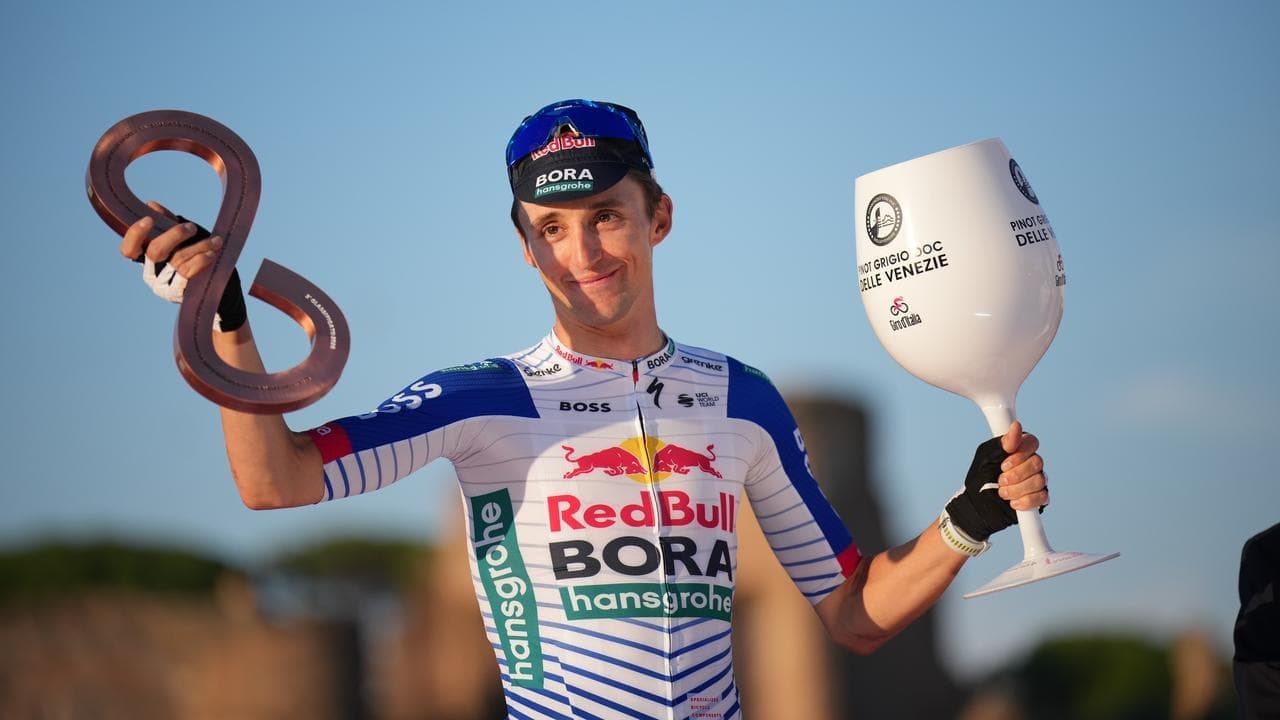 Hindley's podium hat-trick as great Dane rules Giro