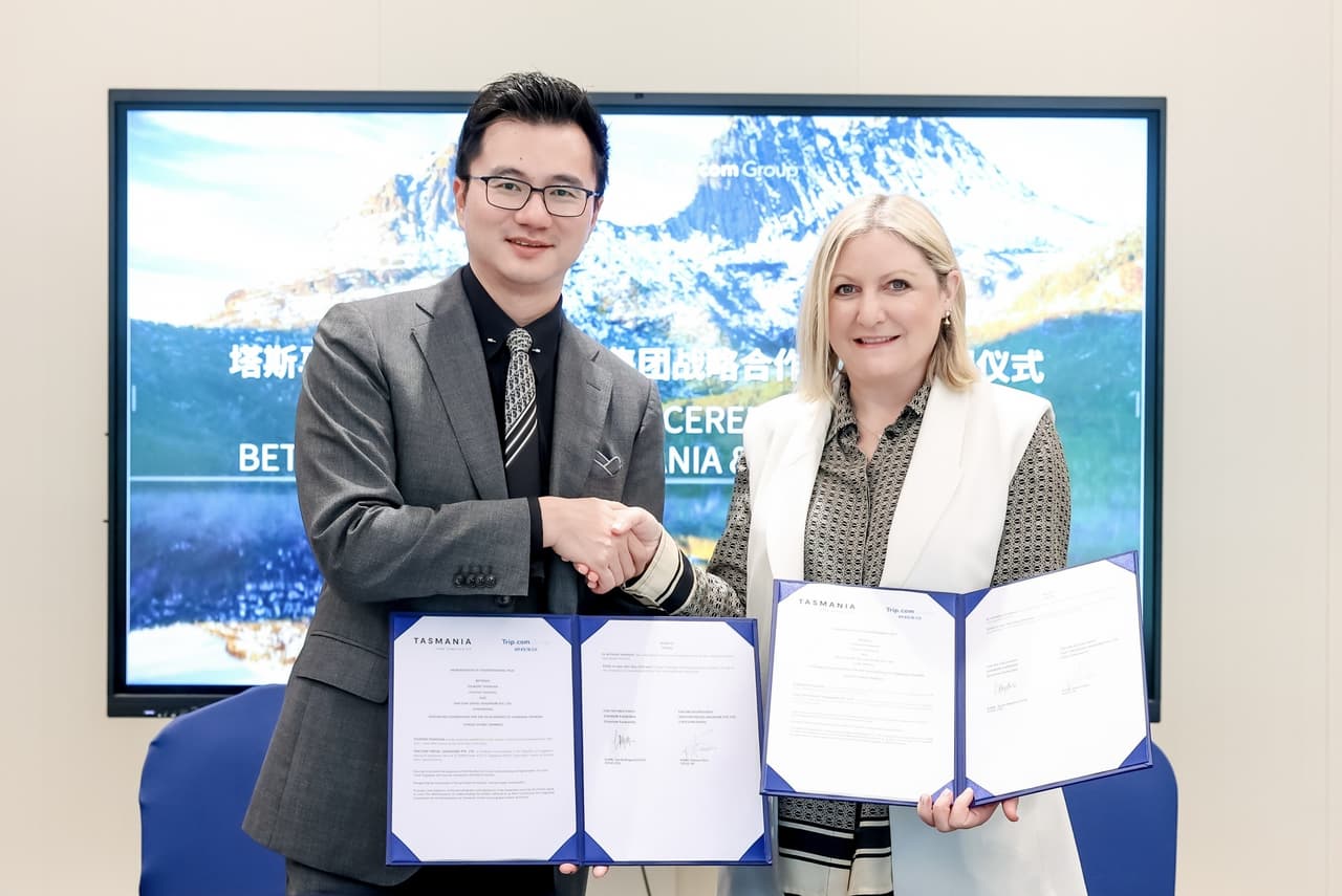 Trip.com and Tourism Tasmania Sign Strategic MoU to Accelerate Growth for Tasmanian Tourism