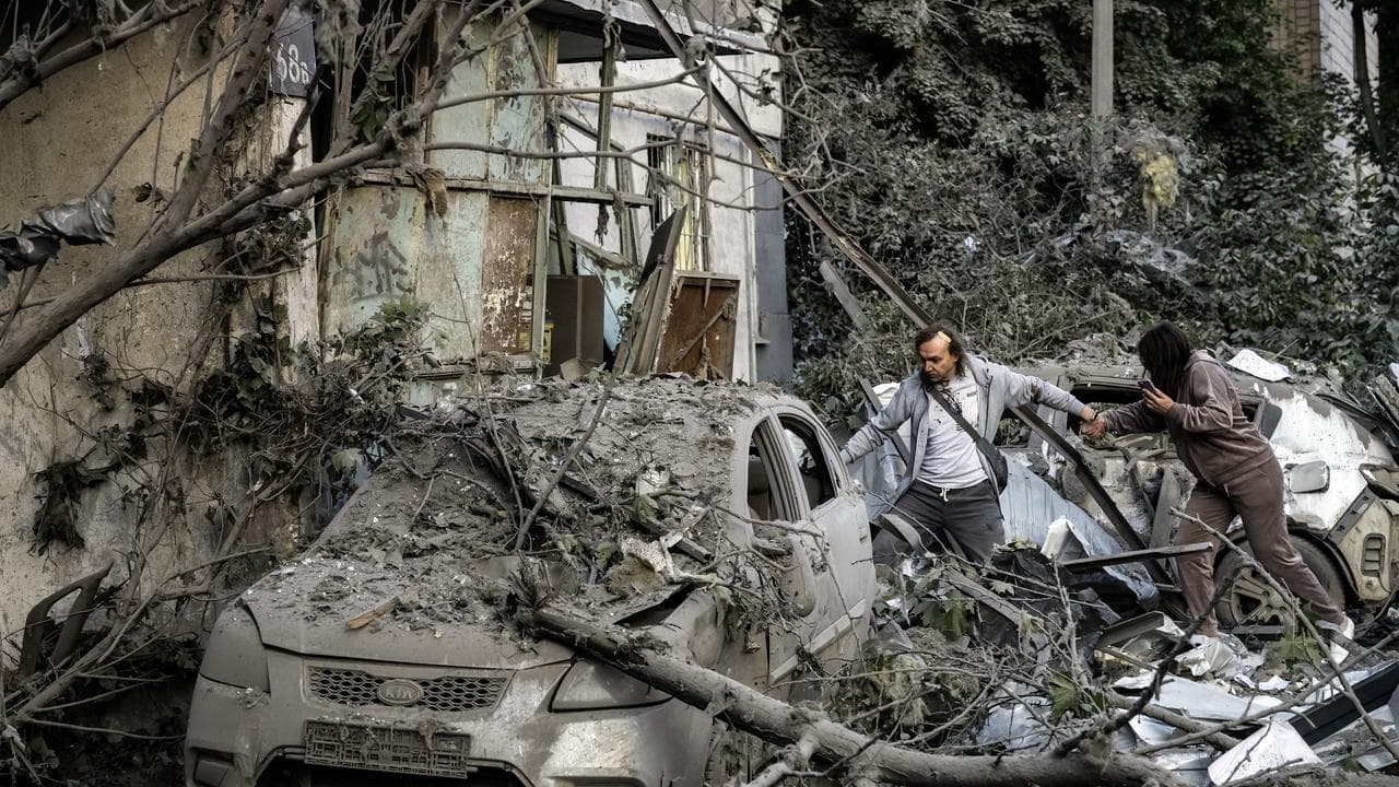 At least 22 killed in Russian strikes on Ukraine cities