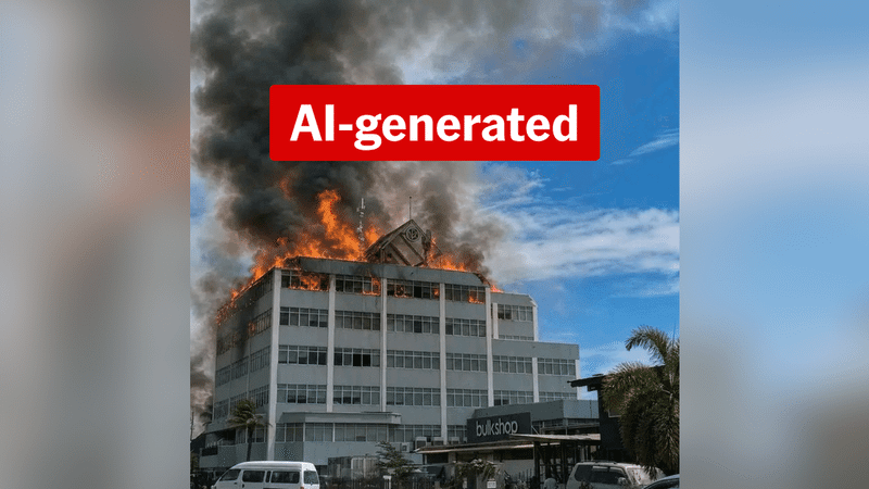 Fake fire images stoke riot fears in Solomon Islands