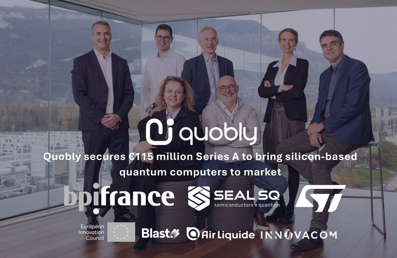 Quobly secures €115 million Series A to bring silicon-based quantum computers to market