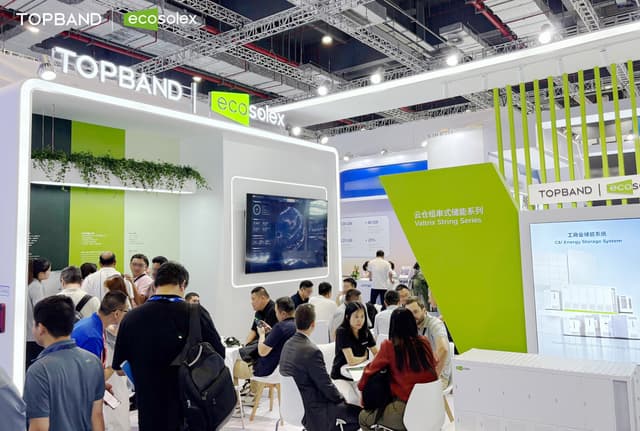 Topband New Energy Presents Ecosolex C&I Storage Portfolio for the Flexibility Era at SNEC 2026