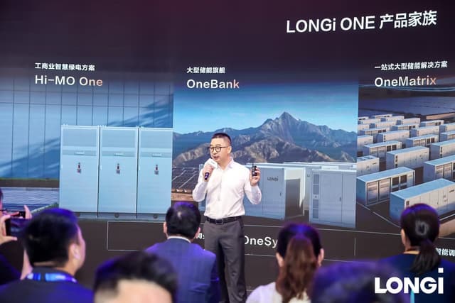 LONGi Showcases LONGi ONE at SNEC 2026, Advancing Native Solar-Plus-Storage Integration