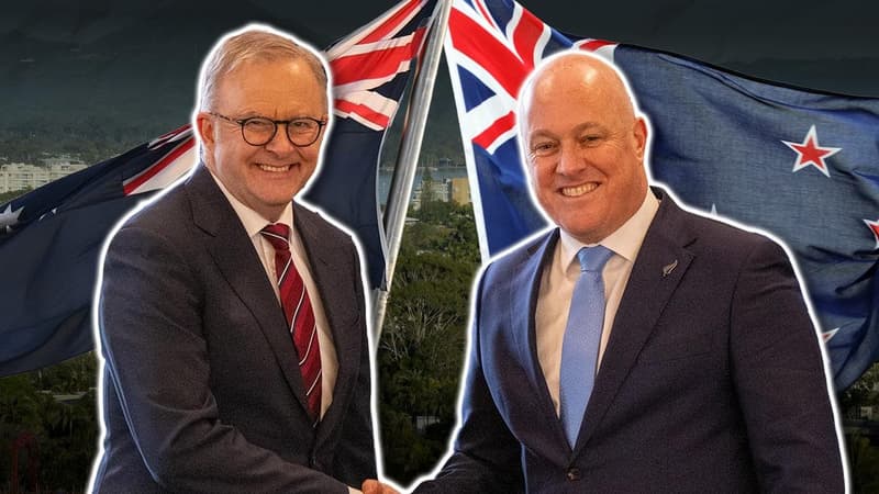 New Zealand PM's Olympic vision in Australia visit