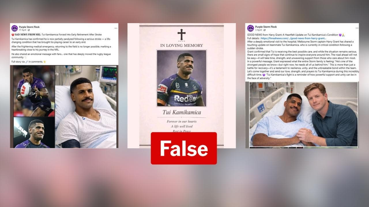 Foreign disinformation operation targeting footy fans