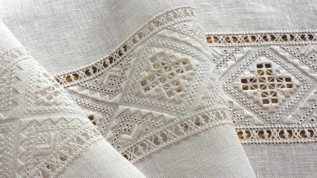 Artist stitches threads of connection around the world