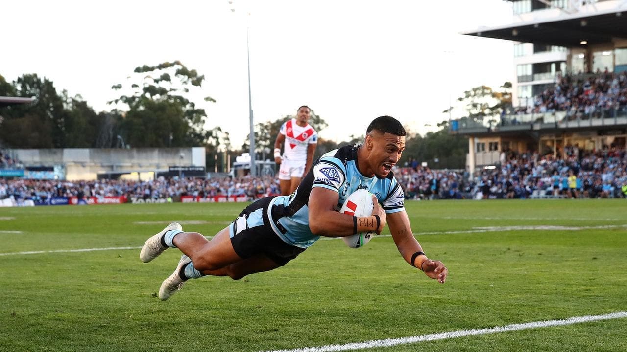 Sharks flyer Mulitalo on fire after ACL recovery