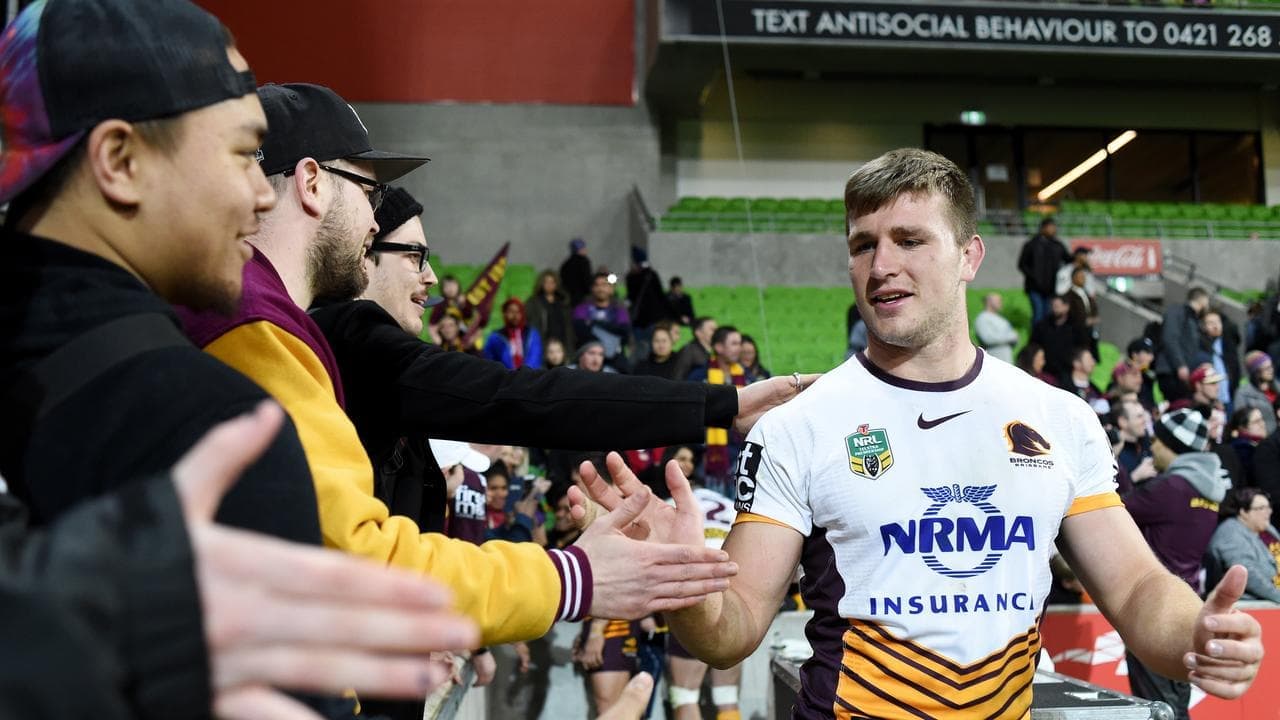 Broncos rise to support Arrow in clash with Rabbitohs