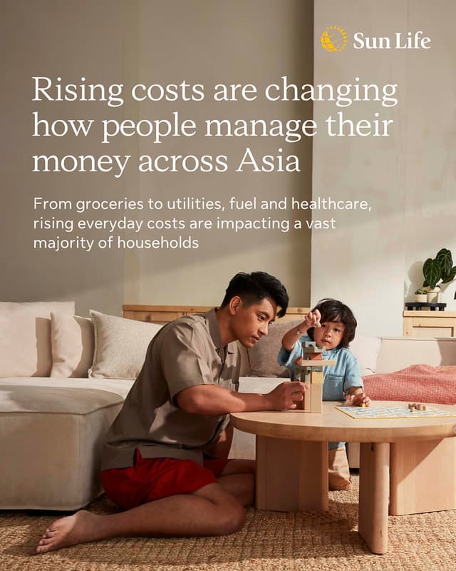Sun Life Asia Financial Resilience Index: Financial Security Declines as Cost-of-Living Pressure Bites
