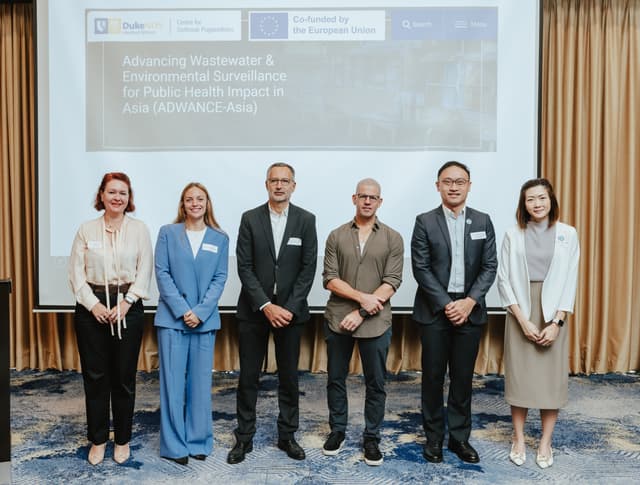 Duke-NUS awarded €2 million EU grant to help Asia detect outbreaks earlier through wastewater surveillance