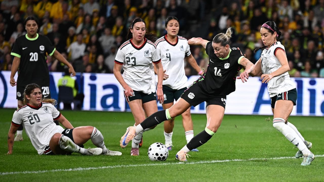 Veteran duo score as Matildas sink Mexico in friendly