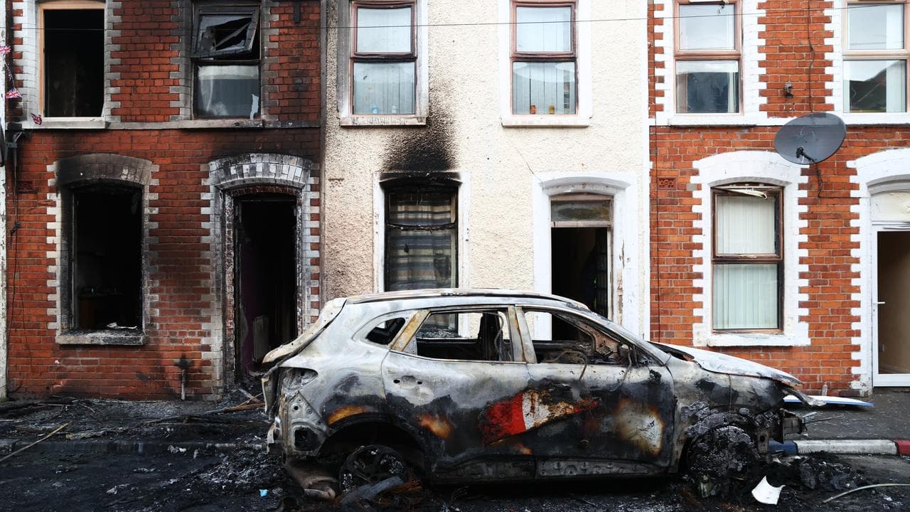 Stabbing sparks anti-immigrant violence across Belfast
