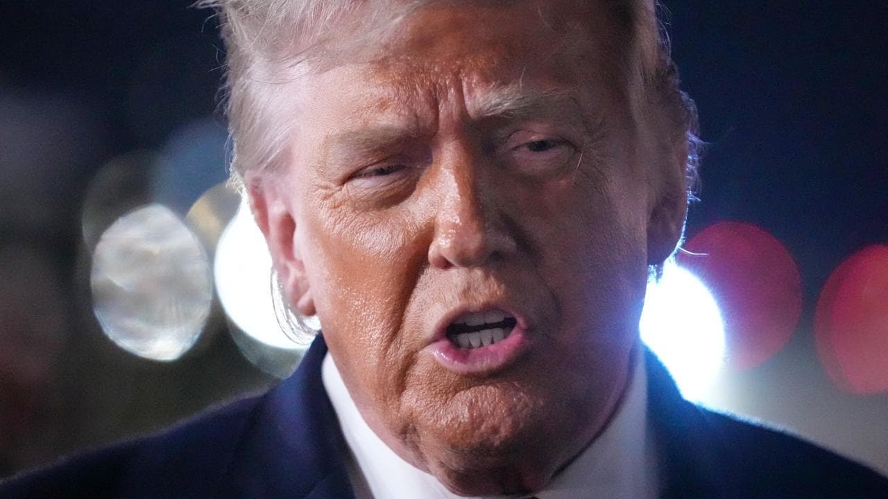 US will hit Iran 'very hard tonight', Trump says