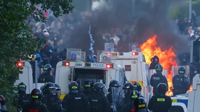 Violence in N.Ireland is racist thuggery: UK minister