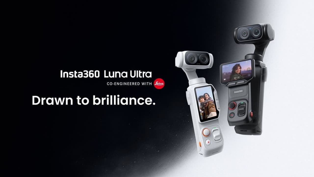 Insta360 Launches Luna Ultra: Leica Co-Engineered Gimbal Camera Built for Next-Generation Mobile Filmmaking