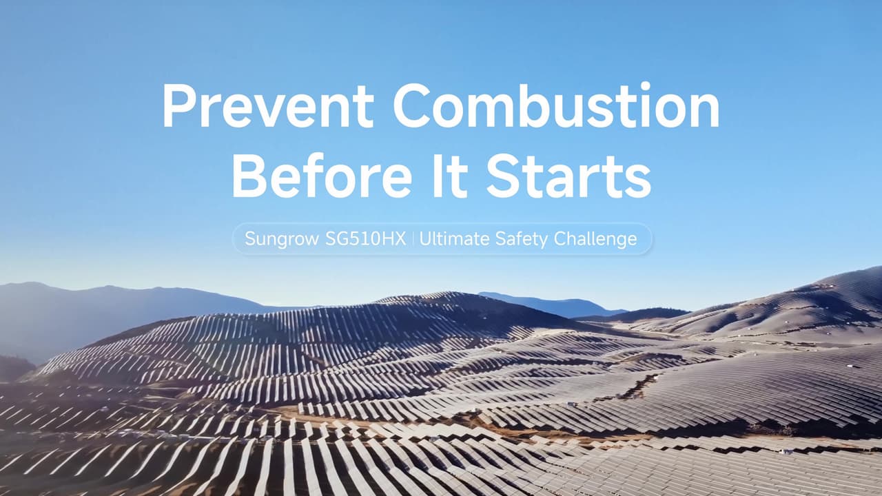 DC-Side Safety Protection Upgrade: Sungrow SG510HX Completes Extreme Test at 4,200 m