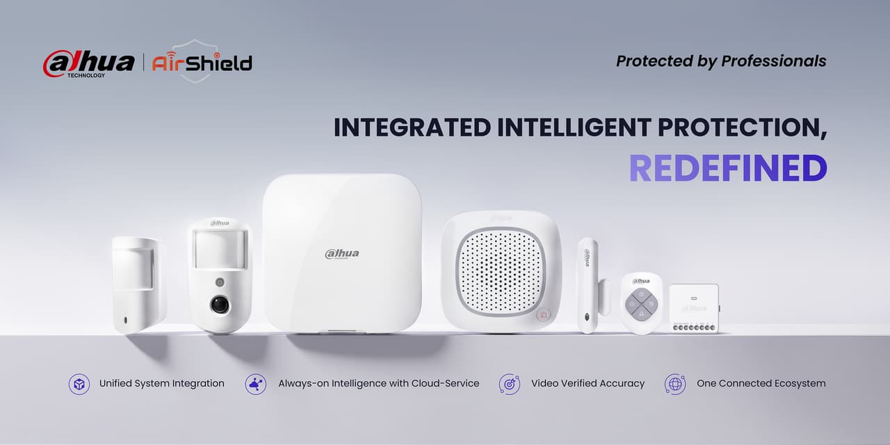 Protected by Professionals: Dahua AirShield Alarm System Redefines Integrated Intelligent Security