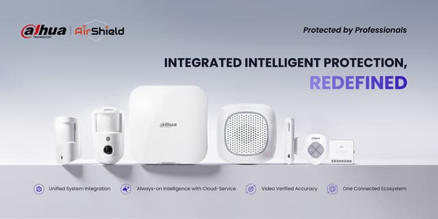 Protected by Professionals: Dahua AirShield Alarm System Redefines Integrated Intelligent Security