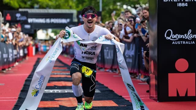 Thompson, Slater score breakthrough Ironman tri wins