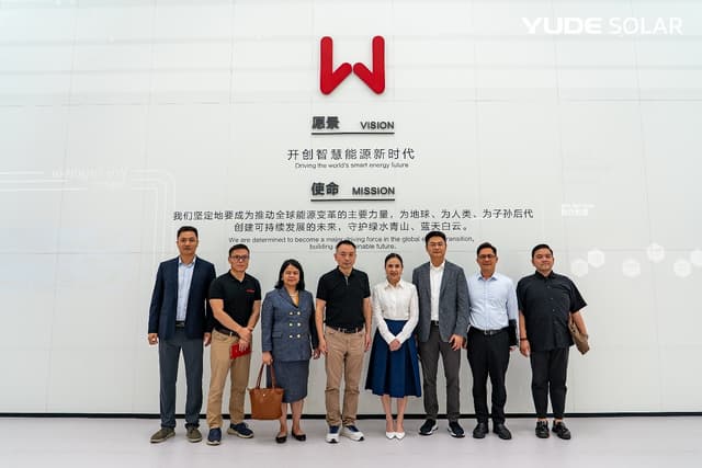 DTI visited Yude Solar-GoodWe, exploring distributed solar investments in the Philippines