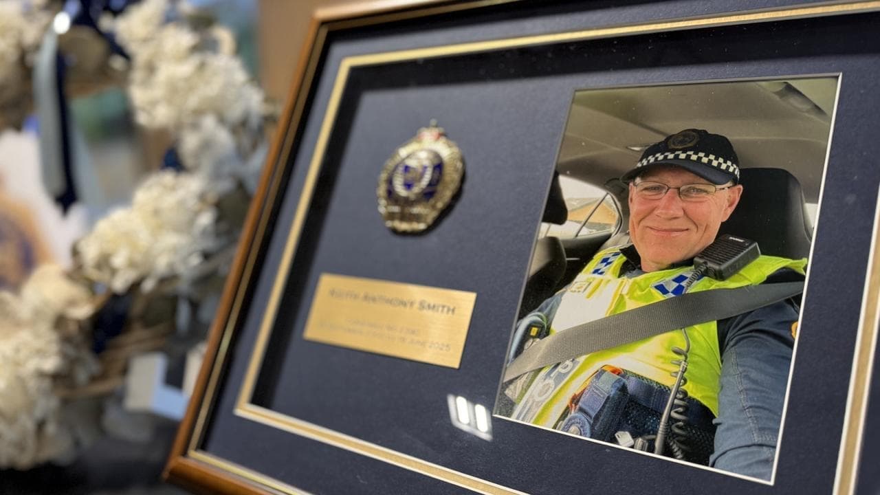 'Kind, devoted': fallen officer remembered one year on