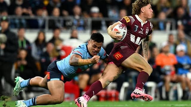 Maroons keep Blues in dark on 'Lightning' strike at MCG