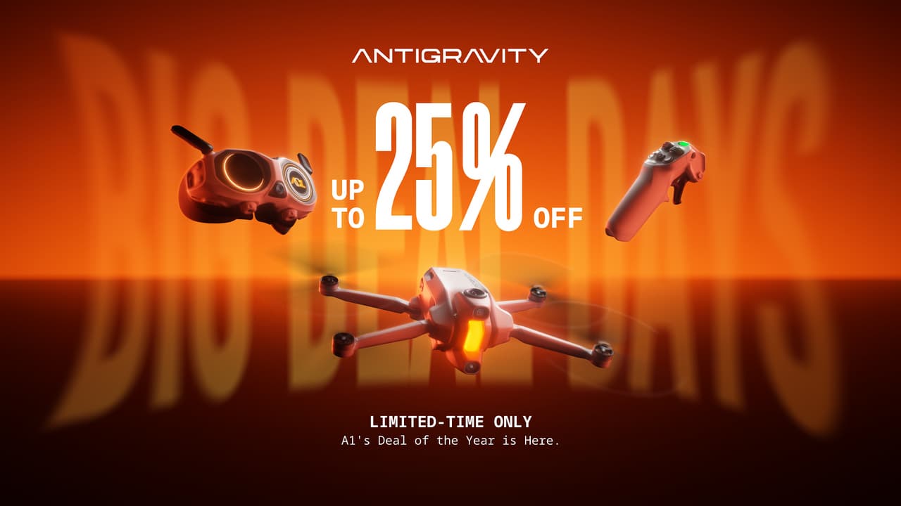 Antigravity Elevates Summer Adventures on Prime Day, Offering Up to 25% Off on A1 and Other Exclusive Deals