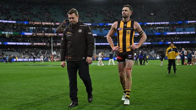 More pain for premiership star as Hawks relish big test