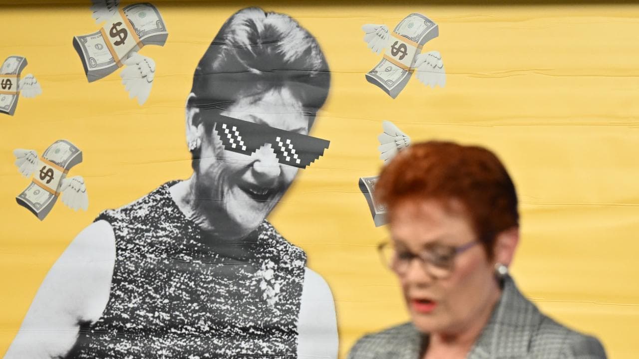 Banner stunt becomes campaign gift horse for Hanson
